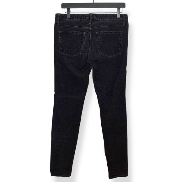 Roxy women's black low rise skinny fit corduroy pants US 9 - Picture 2 of 10